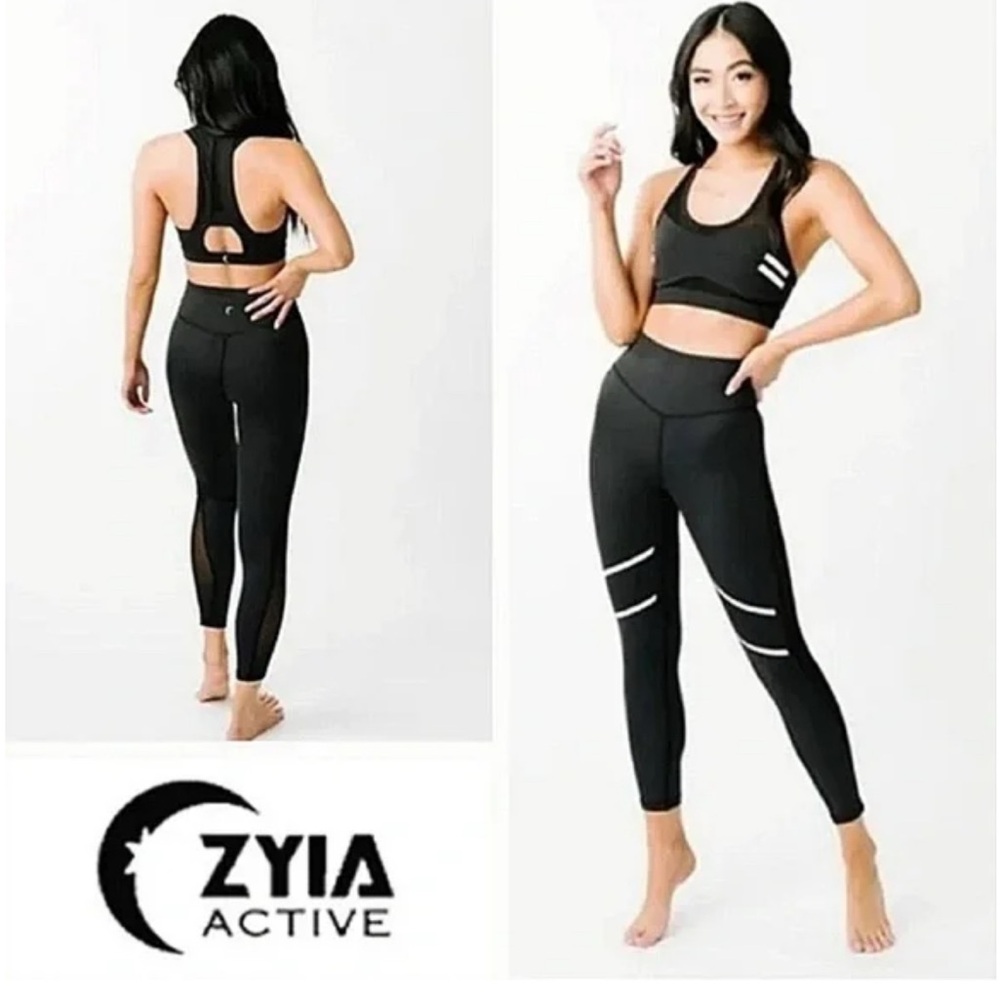 Zyia NWOT reflective leggings